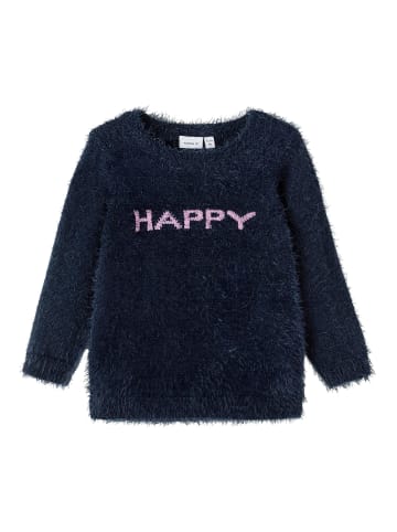 name it Pullover in dark sapphire