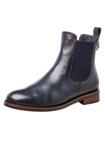 LLOYD Chelsea Boot mit Blockabsatz in BLAU