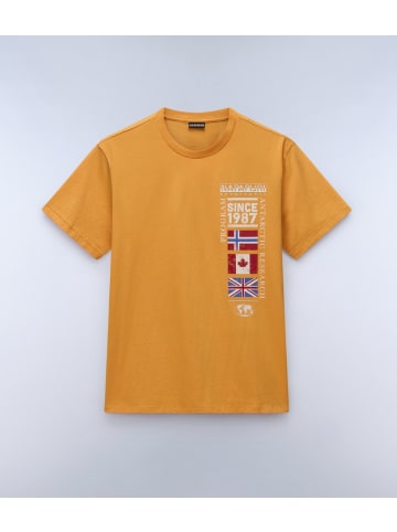 Napapijri T-Shirt "S-Turin 1" in Orange