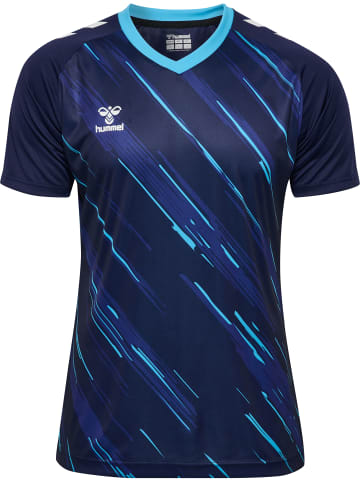Hummel T-Shirt Raglanärmel Hmlmatch Erwachsene in MARINE/AQUARIUS