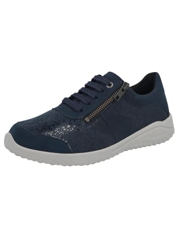 Solidus Damen- Schnürschuhe Kyle - Weite K in Blau