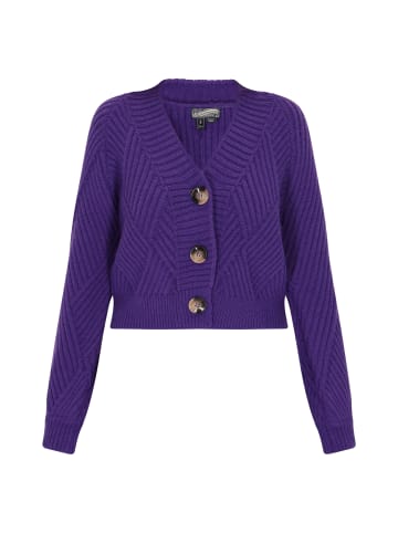 DreiMaster Vintage Damen Cardigan in Violett