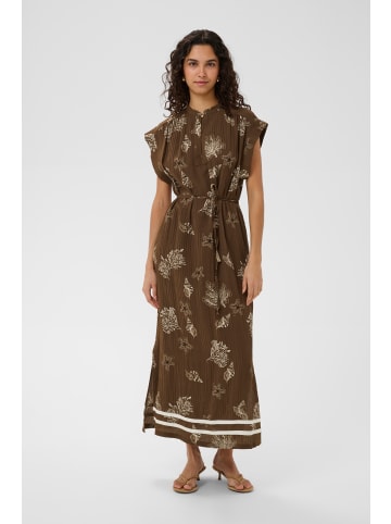 SAINT TROPEZ Kleid RosashellSZ Lockere Passform in Fudge Sea Shell