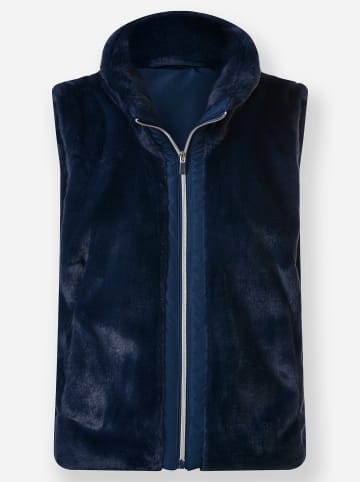 WITT WEIDEN Fellimitatweste in dunkelblau