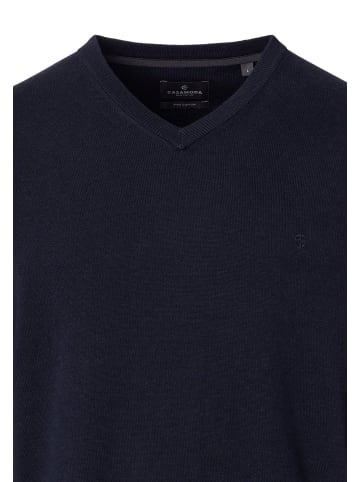 Casa moda Pullover Basic in Dunkelblau