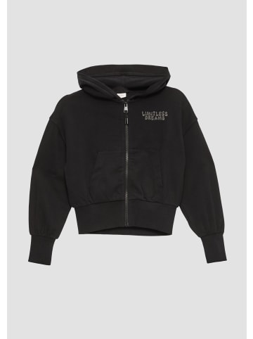 s.Oliver Sweatshirt Jacke in 9999_schwarz