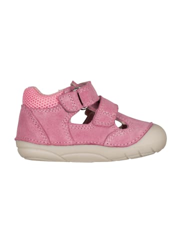 Trollkids Leder-Lauflernschuhe Oppland in wild rose