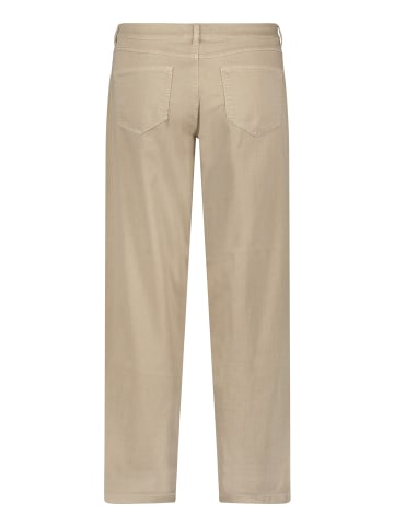 CARTOON Used Look-Jeans mit Waschung in Dark Beige Denim