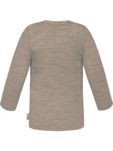 Normani Outdoor Sports 2er Pack Baby Merino Longsleeve Taupo in Grün/Beige