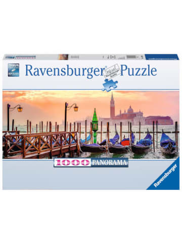 Ravensburger Puzzle - Gondeln in Venedig - 1000 Teile, ab 14 Jahre
