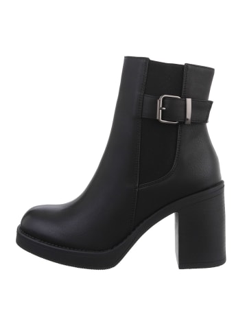 Ital-Design Stiefelette in Schwarz