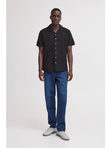 BLEND Kurzarmhemd BHBOBBY in Schwarz