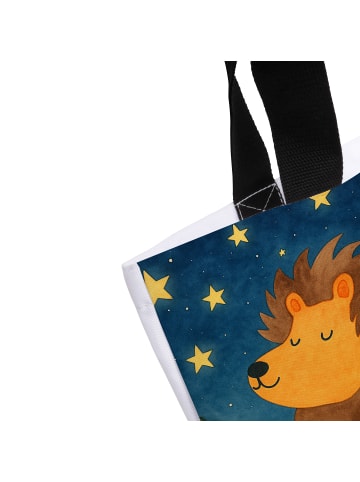 Mr. & Mrs. Panda Umhängetasche Sternzeichen Löwe Design ohne Spruch in Weiß