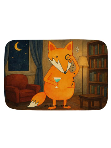 Mr. & Mrs. Panda Badvorleger Fuchs Lord Design ohne Spruch in Weiß