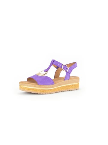 Gabor Fashion Plateau Sandale in violett