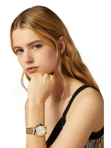 Missoni Analoguhr für Damen in gold