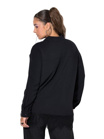 Studio Untold Hemdbluse in schwarz