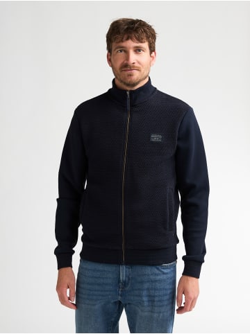 Petrol Industries Sweatshirt mit Stehkragen und Reißverschluss ironcrest in Blau