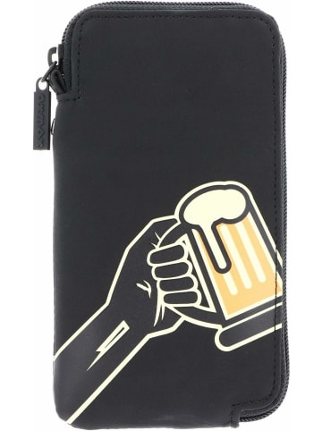 oxmox Handyetui für Damen in schwarz