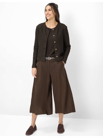BRAX  Moderne Hose mit hohem Tragekomfort in Dark Brown