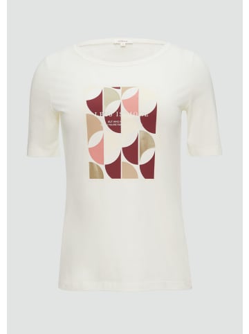 s.Oliver T-Shirt in 02D1_ecru