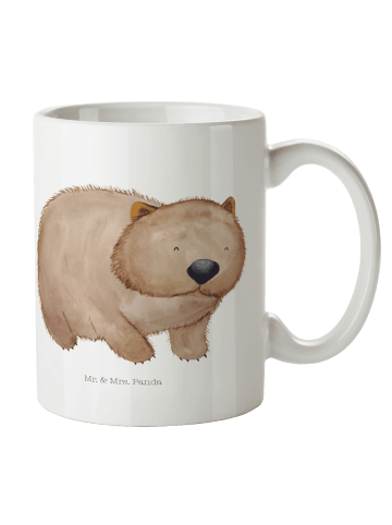 Mr. & Mrs. Panda Teebecher Wombat ohne Spruch in Weiß