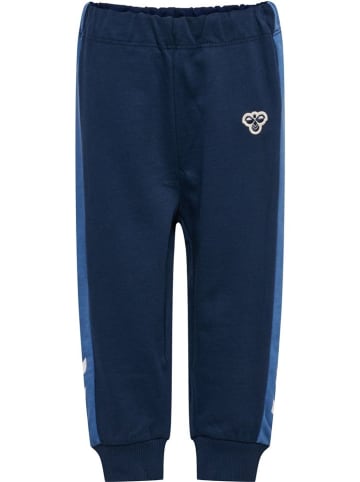 Hummel Kinder Sweat Pants "Hmlmini Reg Block Pants" in Blau