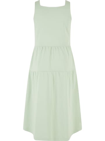 Urban Classics Urban Classics Damen Girls 7/8 Length Valance Summer Dress in vintagegreen