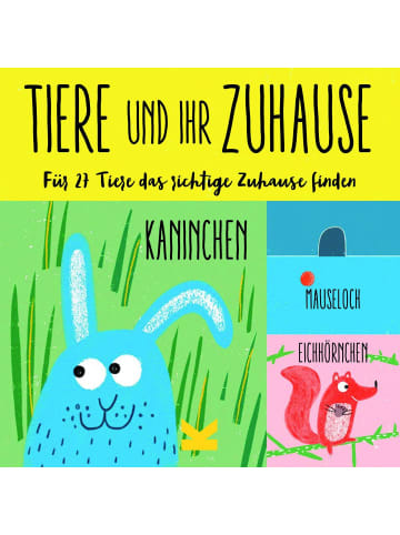 Laurence King Verlag Tiere und ihr Zuhause | Für 27 Tiere das richtige Zuhause finden