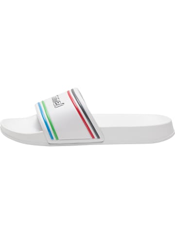 Hummel Hummel Badelatschen Pool Slide Erwachsene in WHITE/MULTICOLOR