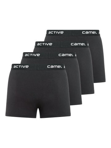 Camel Active Boxershorts im 4er-Pack in Schwarz