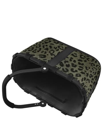 Reisenthel carrybag xs - Einkaufskorb 21 cm (twist navy) in teddy leo olive