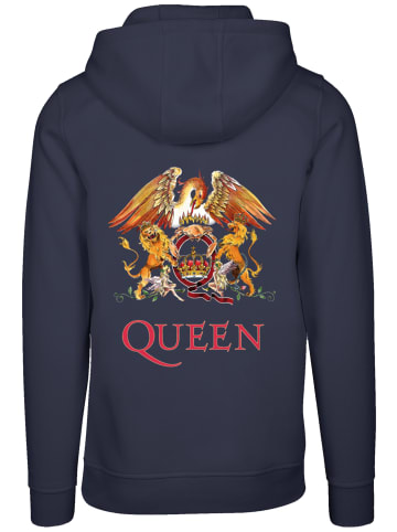 F4NT4STIC Hoodie Queen Classic Logo Rock Musik Band in marineblau