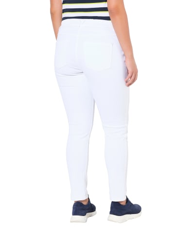 Ulla Popken Jeans in schneeweiß