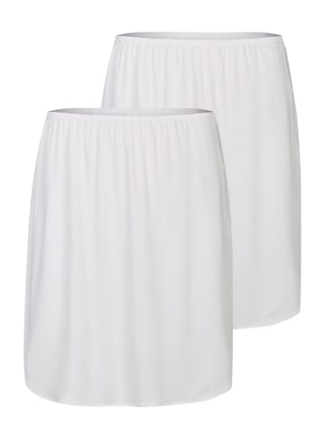 Nina von C. 2er Pack Halbrock Länge 50 cm in weiss