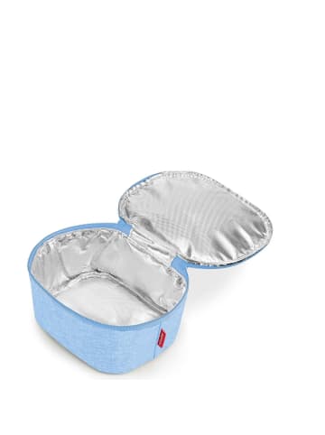 Reisenthel thermo coolerbag S - Brotzeitbox 22.5 cm (twist powder blue) in twist powder blue