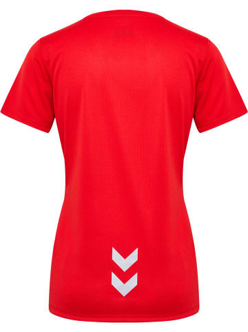 Hummel T-Shirt Hmlrun Laufen Damen in TANGO RED