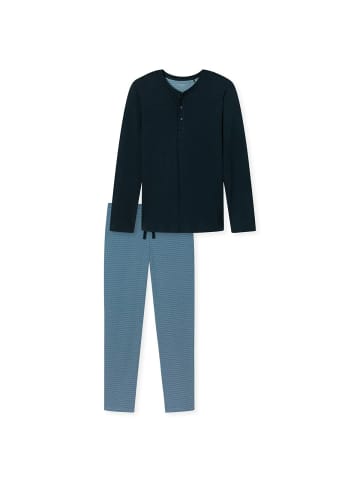 Schiesser Schlafanzug für Jungen in blau