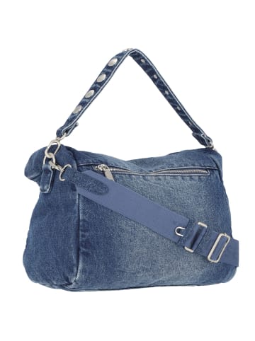 Desigual Denim Priori Schultertasche 29.5 cm in blau