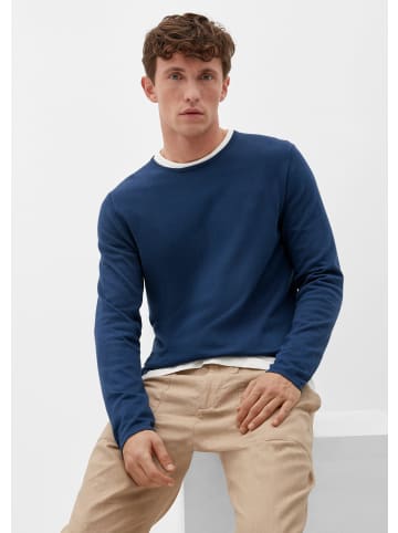 s.Oliver Strickpullover langarm in Blau