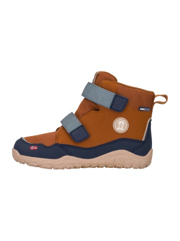Trollkids Barfuß-Winterschuh Lyngdal in teak brown