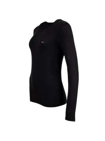 Emporio Armani Longsleeve 1er Pack in Schwarz