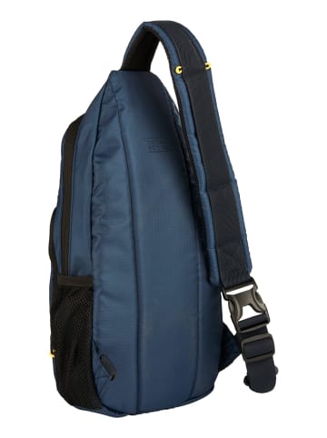 Camel Active Shores City-Rucksack mit abnehmbarer Vordertasche in Blau