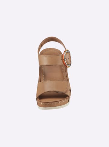 Andrea Conti Sandalette in camel