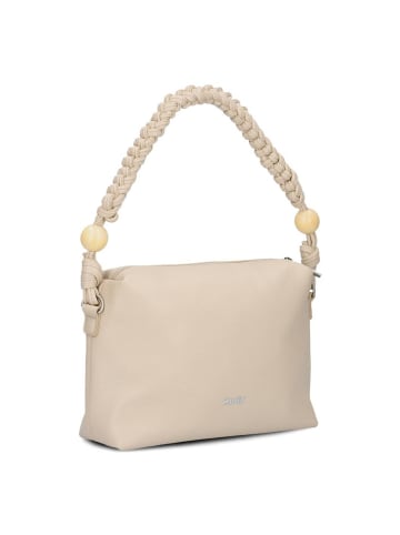 Zwei Perla Schultertasche 27 cm in sand