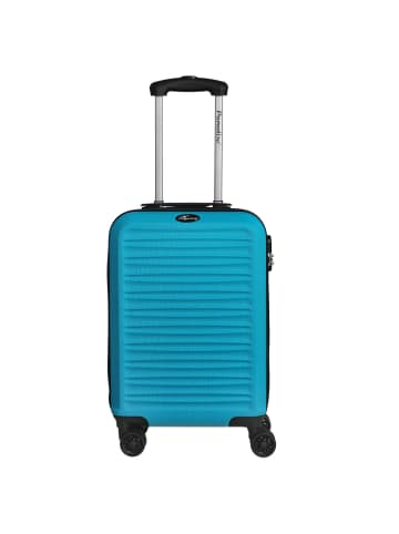 Check.In Paradise by Havanna 2.0 - 4-Rollen-Kabinentrolley 55 cm (pink) in türkis