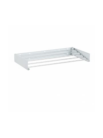 relaxdays Wand-Wäscheständer in Weiß - 80 cm
