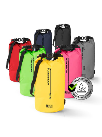 Where Tomorrow PVC dry bag Style 02 10L gelb gelb