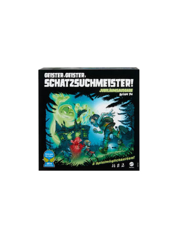 Mattel Brettspiel Geister, Geister, Schatzsuchmeister, ab 8 Jahre