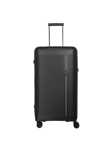 travelite Roomer 4 Rollen Trolley 78 cm in schwarz